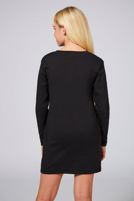 Pineapple Long Sleeve Dress