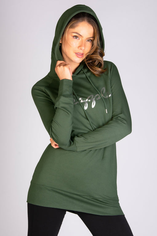 Pineapple Longline Hoodie