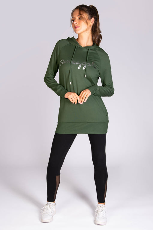 Pineapple Longline Hoodie