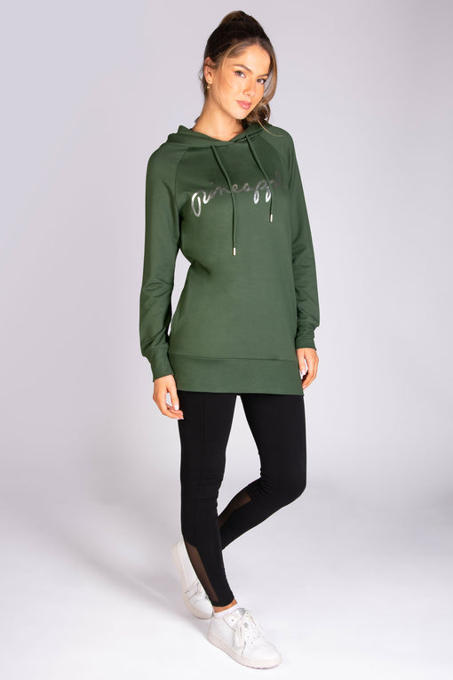 Pineapple Longline Hoodie