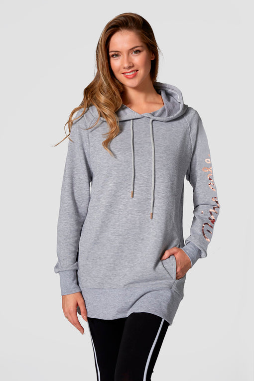 pineapple Longline Hoodie