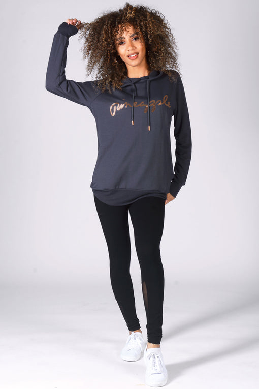 Pineapple Longline Hoodie