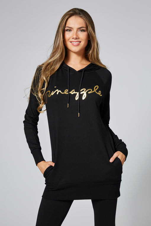 Pineapple Longline Hoodie