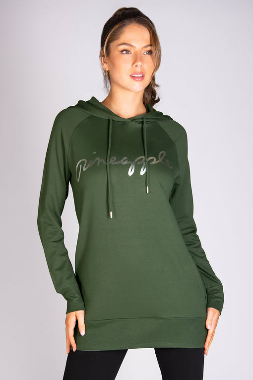 pineapple Longline Hoodie
