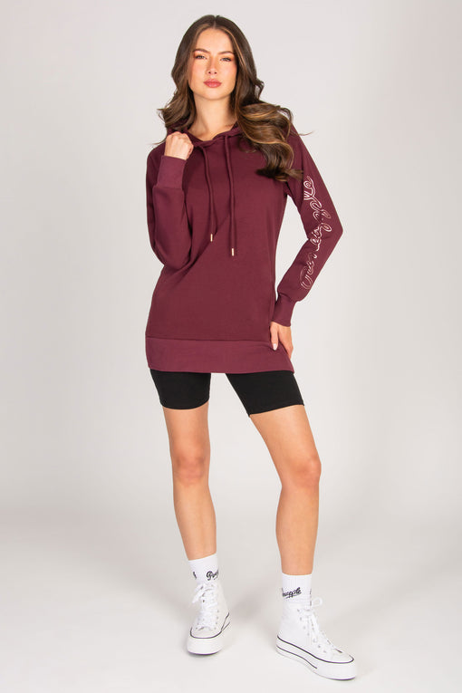 Pineapple Longline Logo Hoodie