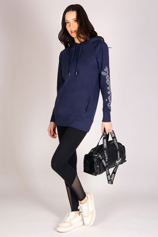 Pineapple Longline Logo Hoodie