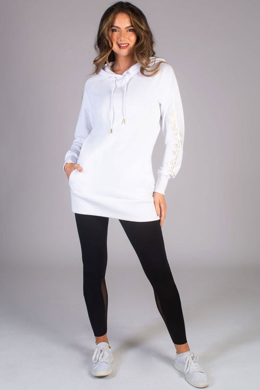 Pineapple Longline Logo Hoodie