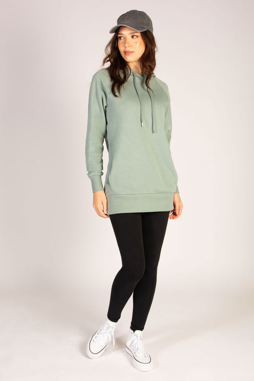 Pineapple Longline Logo Hoodie