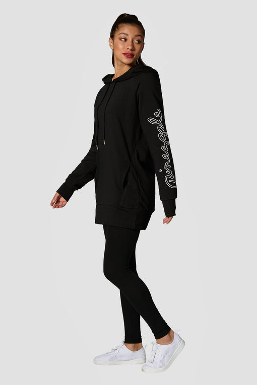 Pineapple Longline Logo Hoodie