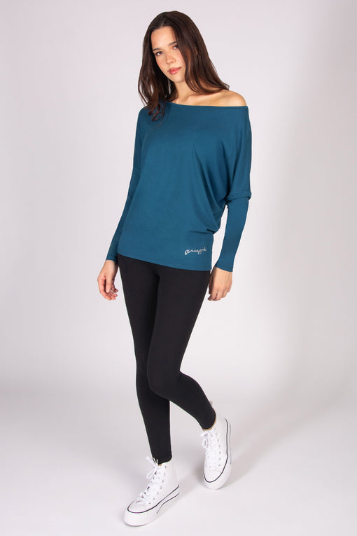 Pineapple Monroe Long Sleeve Jersey Top