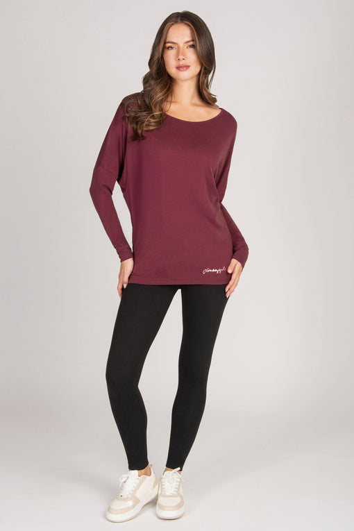 Pineapple Monroe Long Sleeve Jersey Top