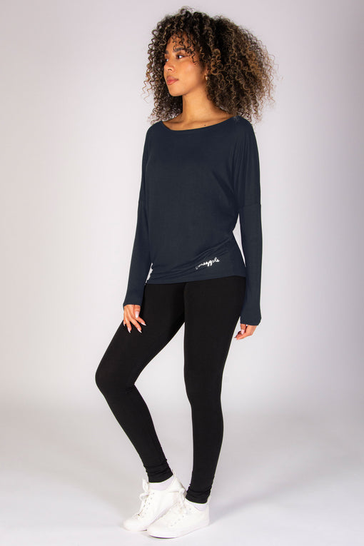 Pineapple Monroe Long Sleeve Jersey Top