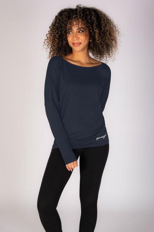 Pineapple Monroe Long Sleeve Jersey Top