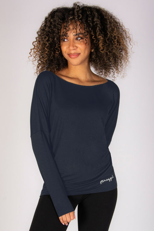 pineapple Monroe Long Sleeve Jersey Top
