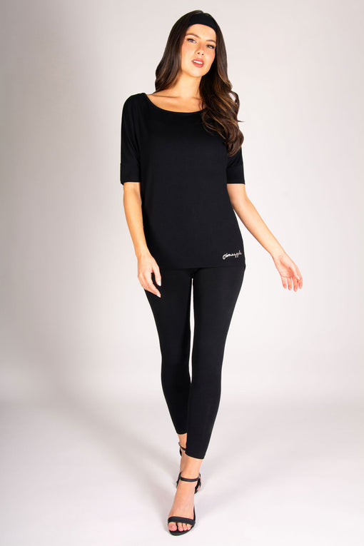 Pineapple Monroe Short Sleeve Jersey Top