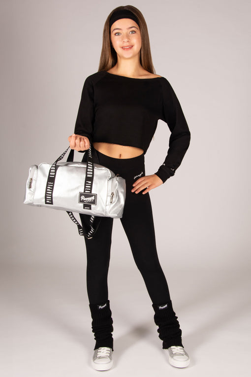 Pineapple Off-Shoulder Long Sleeve Top