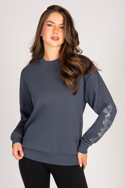 pineapple Pineapple Oversized Sweat Top