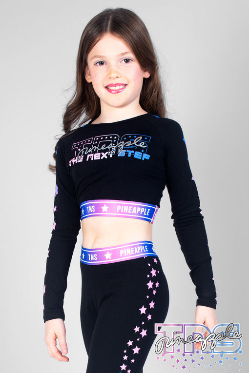 Pineapple Pineapple X TNS Long Sleeve Crop Top