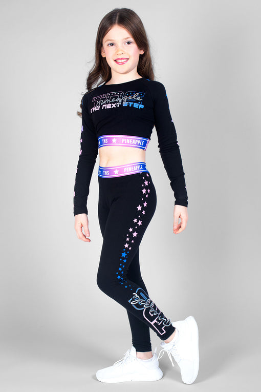 Pineapple Pineapple X TNS Long Sleeve Crop Top