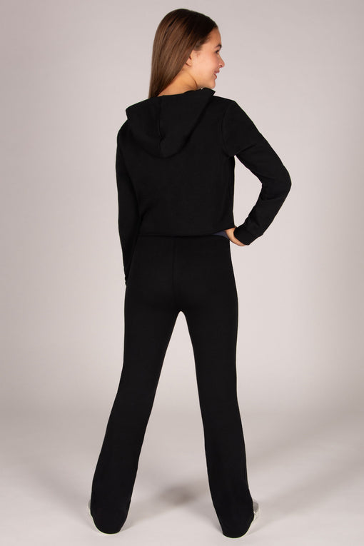 Pineapple Raw Edge Logo Crop Hoodie