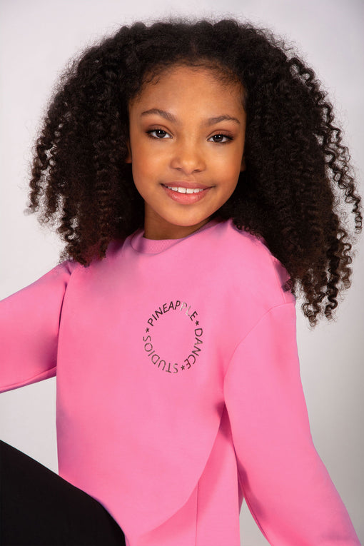 Pineapple Raw Edge Sweatshirt