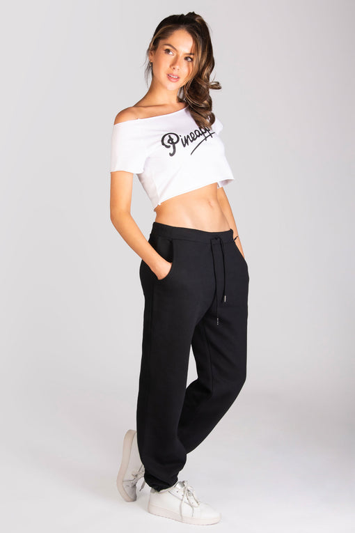 Pineapple Retro Crop T-Shirt