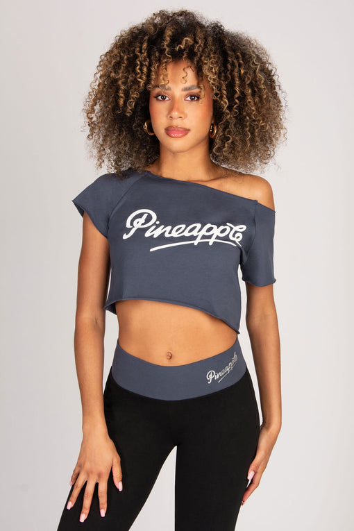 pineapple Retro Crop T-Shirt