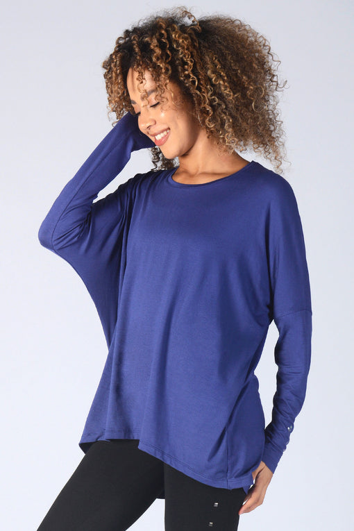 Pineapple Script Long Sleeve Top