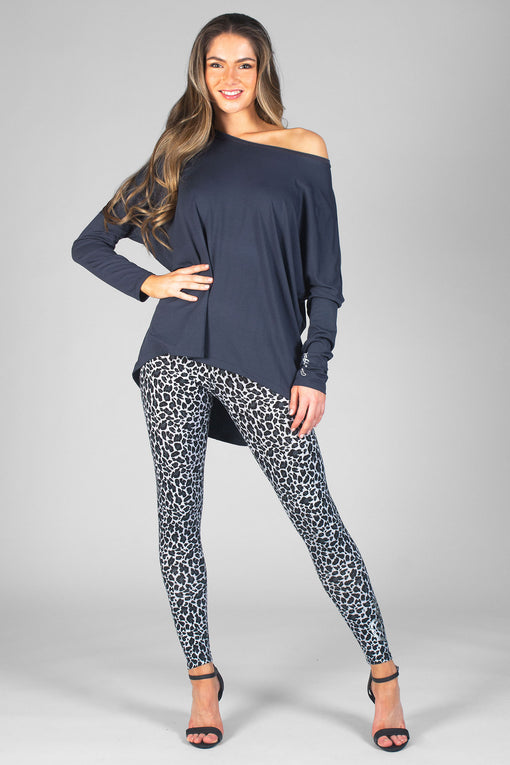 Pineapple Script Long Sleeve Top