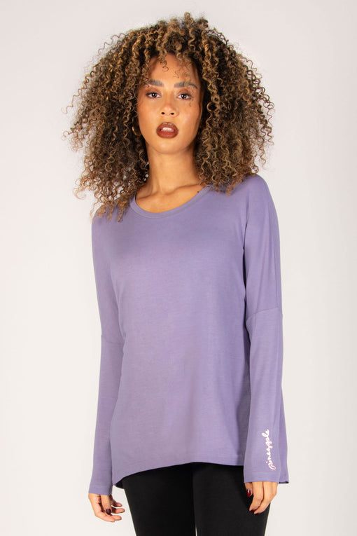 pineapple Script Long Sleeve Top