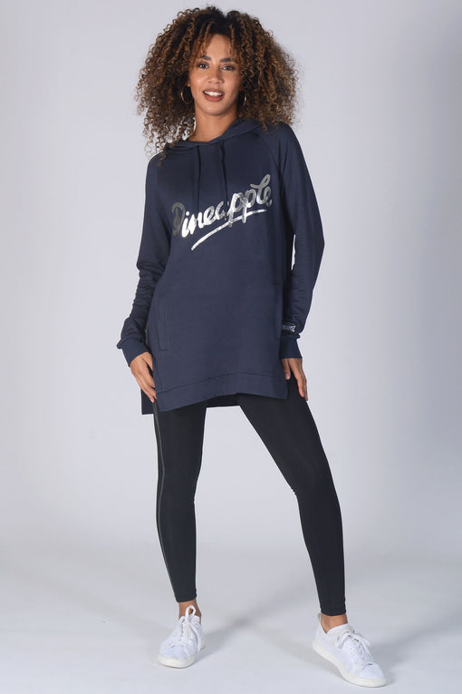 Pineapple Side Slit Hoodie