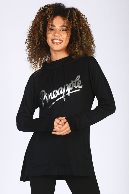 pineapple Side Slit Hoodie