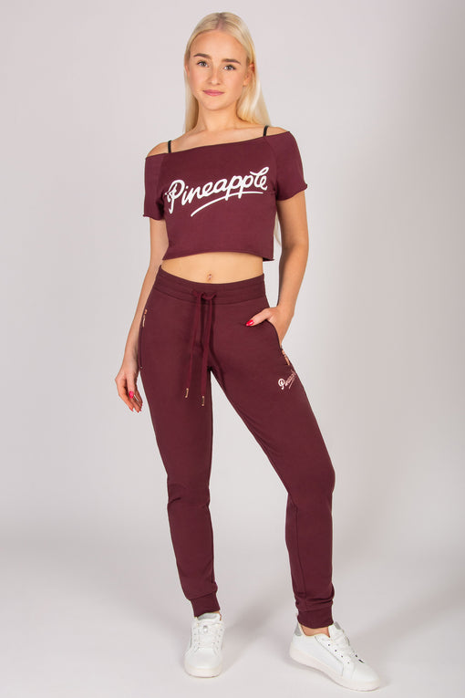 Pineapple Skinny Zip Joggers