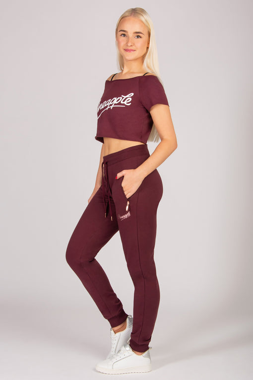 Pineapple Skinny Zip Joggers