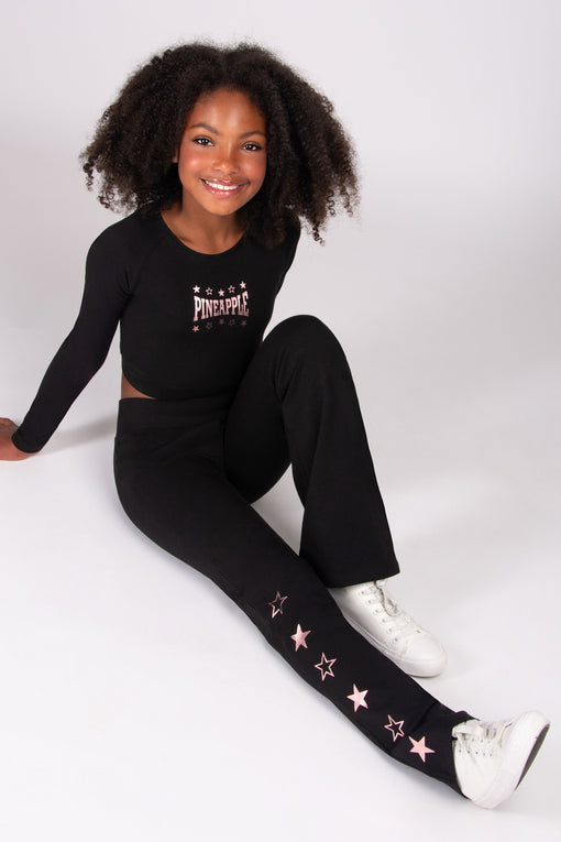 Pineapple Star Bootcut Jersey Trousers