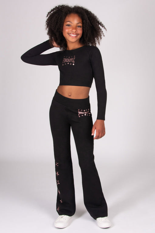 Pineapple Star Bootcut Jersey Trousers