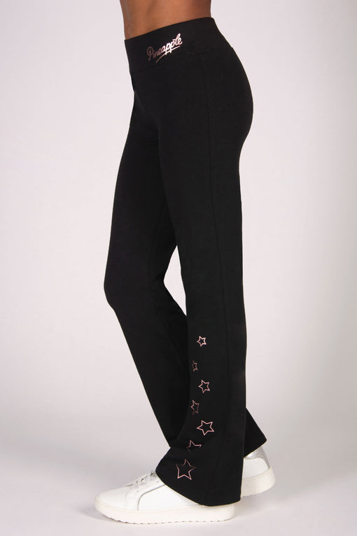 Pineapple Star Jersey Flare Trousers