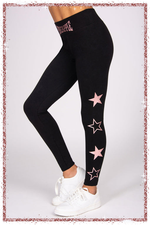 pineapple Star Leggings