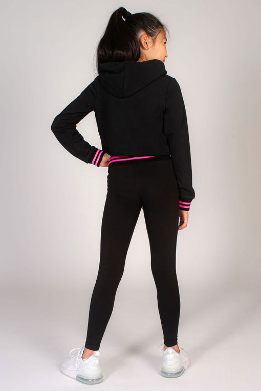 Pineapple Stripe Rib Band Leggings