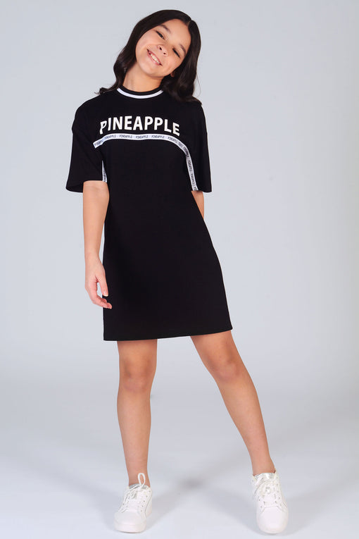 Pineapple Stripe T-Shirt Dress
