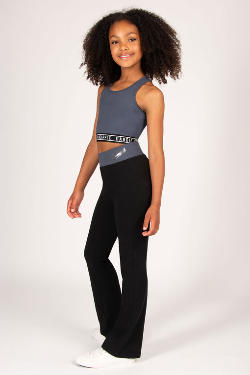 Pineapple Tape Hem Midi Crop Top