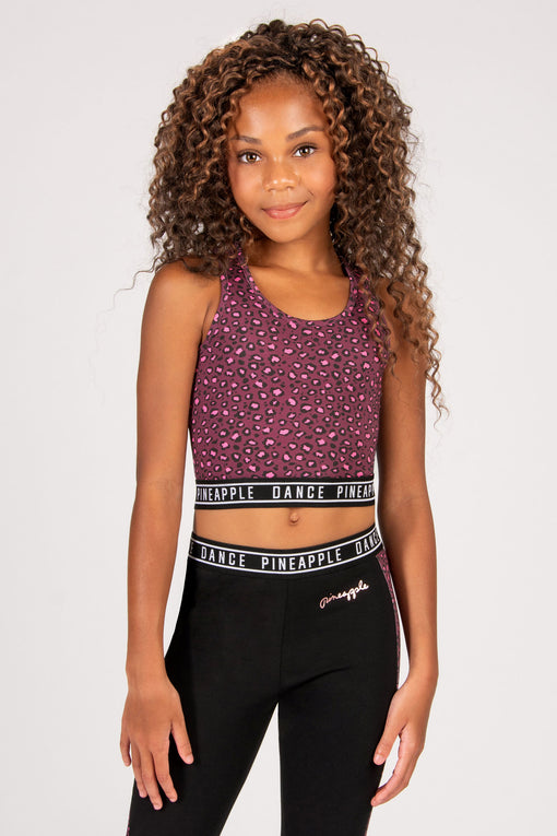 Pineapple Tape Hem Midi Crop Top