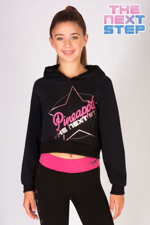 pineapple The Next Step Crop Hoodie