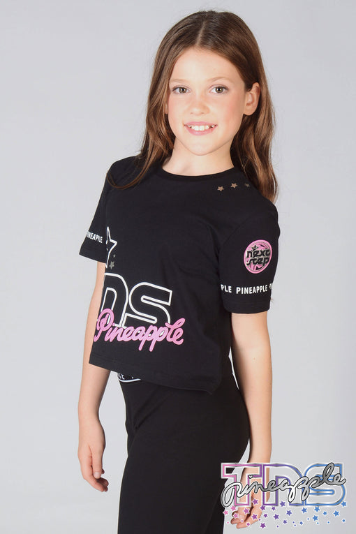 Pineapple The Next Step Crop T-Shirt