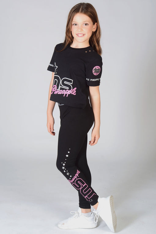 Pineapple The Next Step Crop T-Shirt