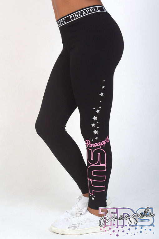 pineapple The Next Step Star Leggings