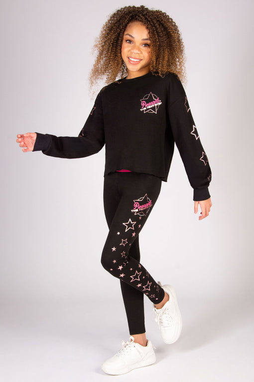 Pineapple The Next Step Star Raw Edge Sweatshirt