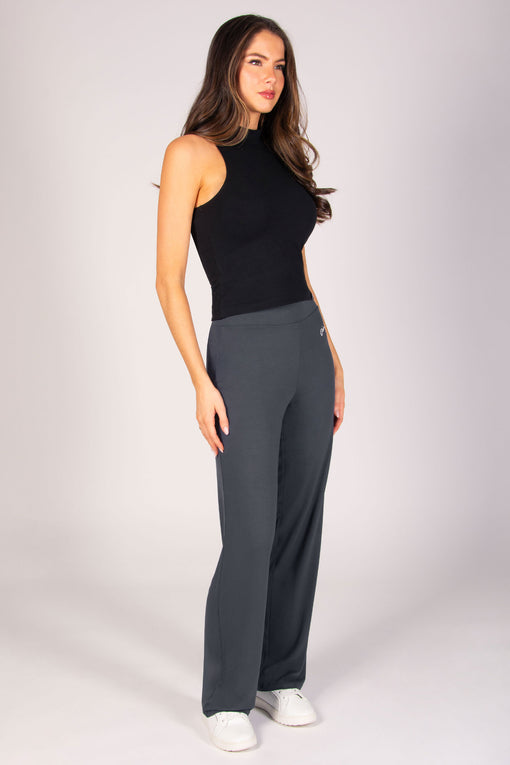 Pineapple Viscose Jersey Trousers