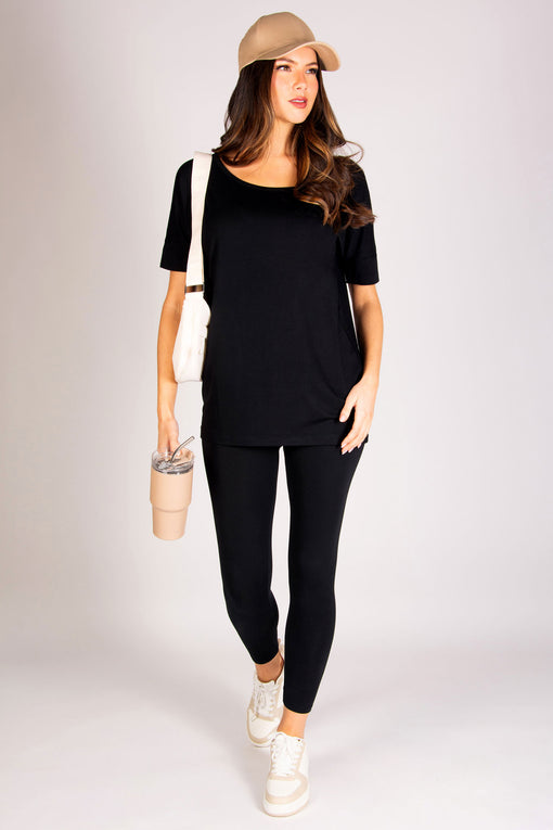 Pineapple Viscose Short Sleeve Top