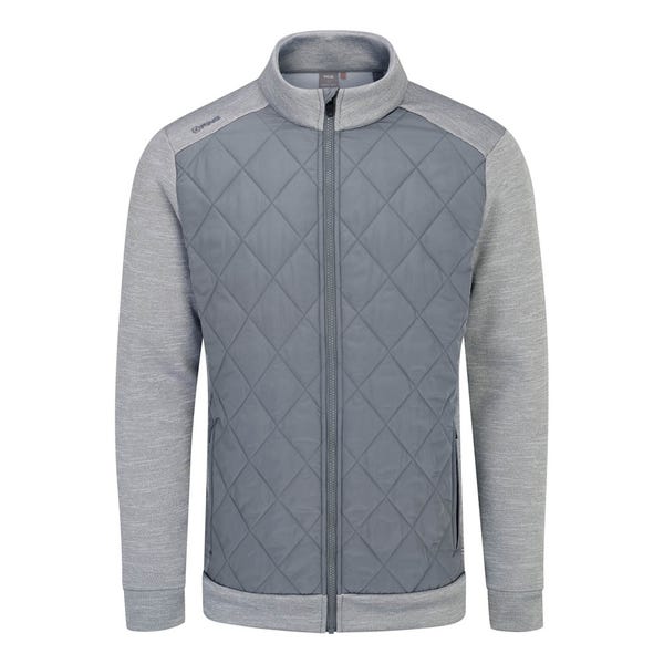 Ping Aaran Men's Quilted Hybrid Jacket - Griffin Marl/Rock